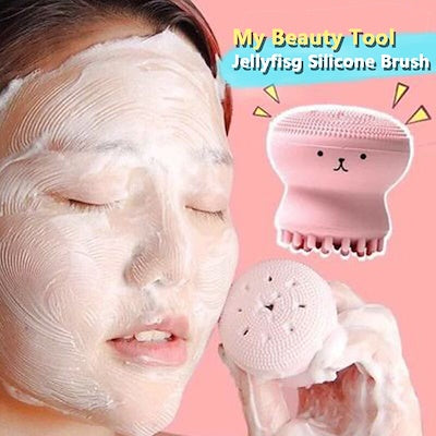 Octopus bubble cleanser brush