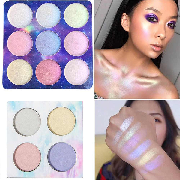 CmaaDu 9 Colors Highlighter Palette