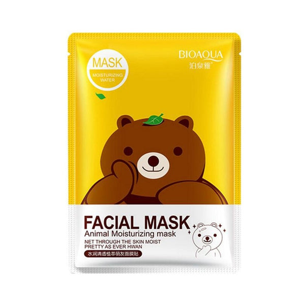 BIOAQUA  Facial Mask Fresh Anti-Acne Plant Extract Oil Control Hydrating 3 Colors