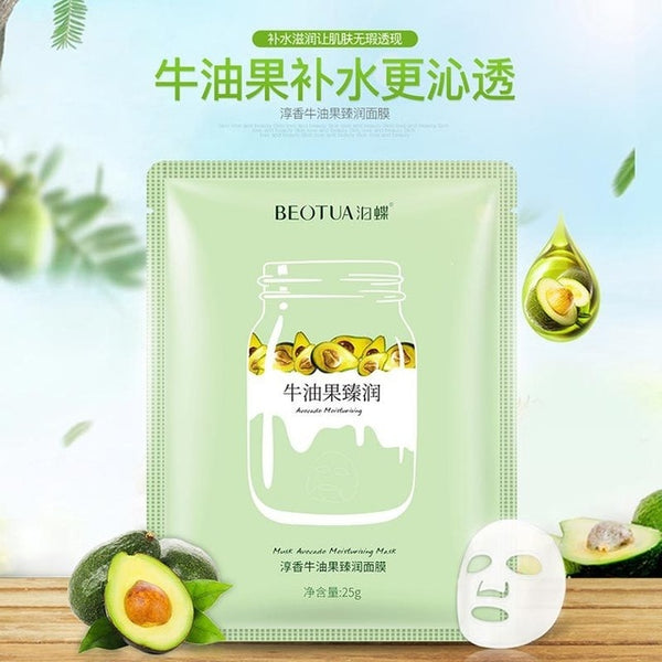 BEOTUA Natural anti acne aging whitening Fruit Extracts Hyaluronic Acid Skin Care Masks