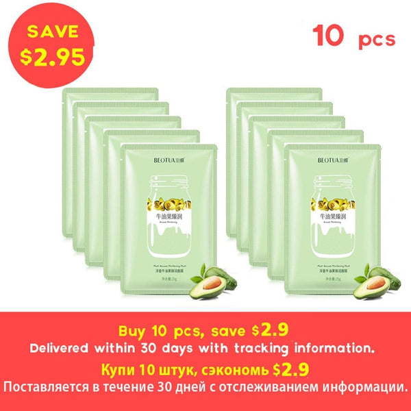 BEOTUA Natural anti acne aging whitening Fruit Extracts Hyaluronic Acid Skin Care Masks